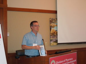 Tim Graul with Plaque